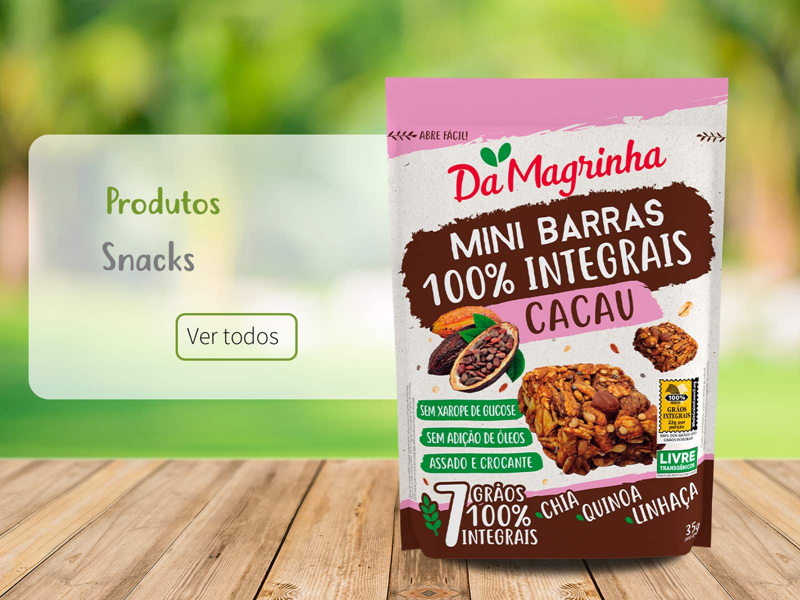 Da Magrinha |100% INTEGRAL - Alimentação Integral - Granolas, Cookies ...