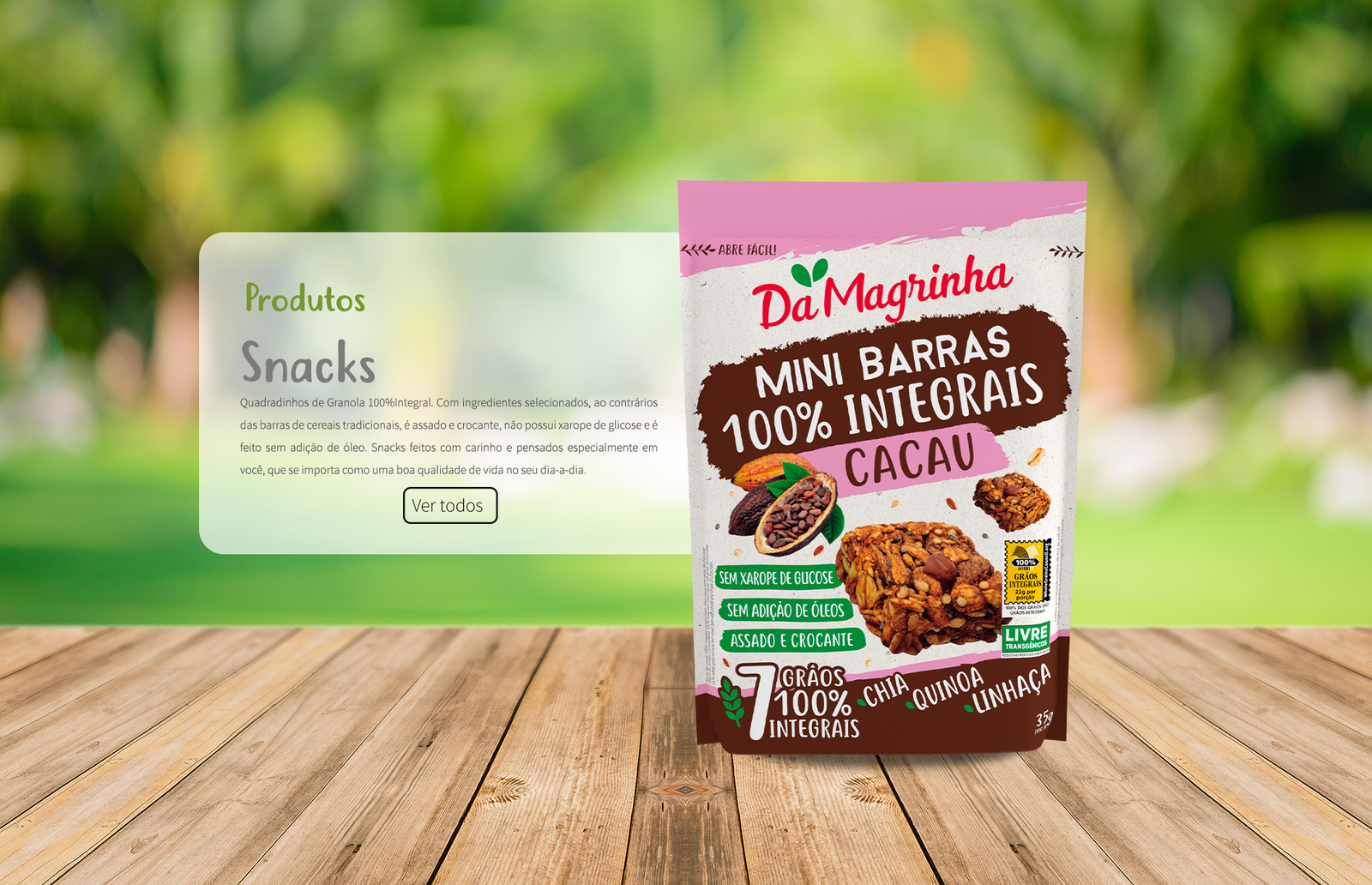 Da Magrinha |100% INTEGRAL - Alimentação Integral - Granolas, Cookies ...